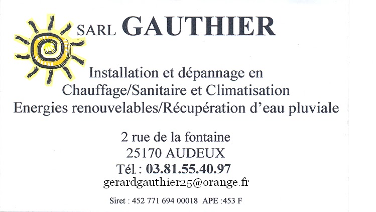 GAUTHIER sarl AUDEUX — Photos 2
